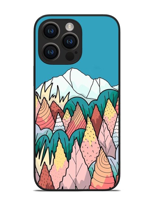 Mountain Dreamscape Glossy Soft Edge Case for Apple Iphone 14 Pro Max Chachhi