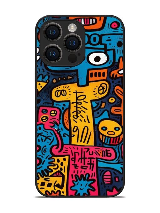 Doodletopia Glossy Soft Edge Case for Apple Iphone 14 Pro Max Chachhi