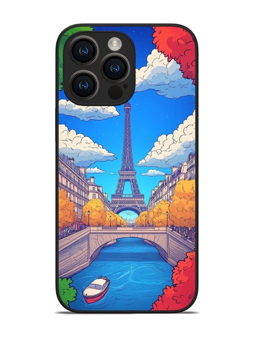 Parisian Panorama Glossy Soft Edge Case for Apple Iphone 14 Pro Max Chachhi