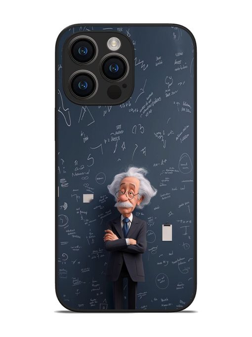 Albert Einstein Glossy Soft Edge Case for Apple Iphone 14 Pro Max Chachhi