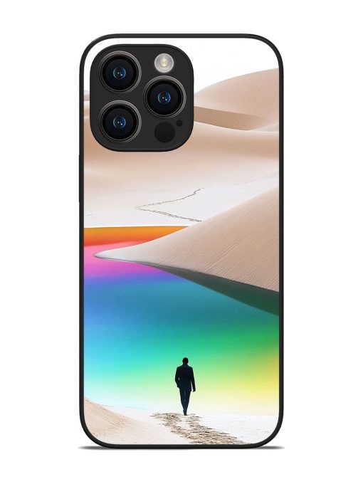 Desert Dreams Glossy Soft Edge Case for Apple Iphone 14 Pro Max Chachhi