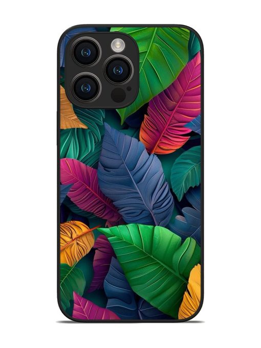 Tropical Tapestry Glossy Soft Edge Case for Apple Iphone 14 Pro Max Chachhi