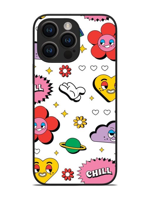 Whimsical Wonderland Glossy Soft Edge Case for Apple Iphone 14 Pro Max Chachhi