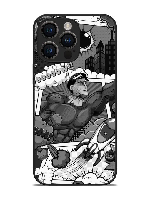 Comic Book Chaos Glossy Soft Edge Case for Apple Iphone 14 Pro Max