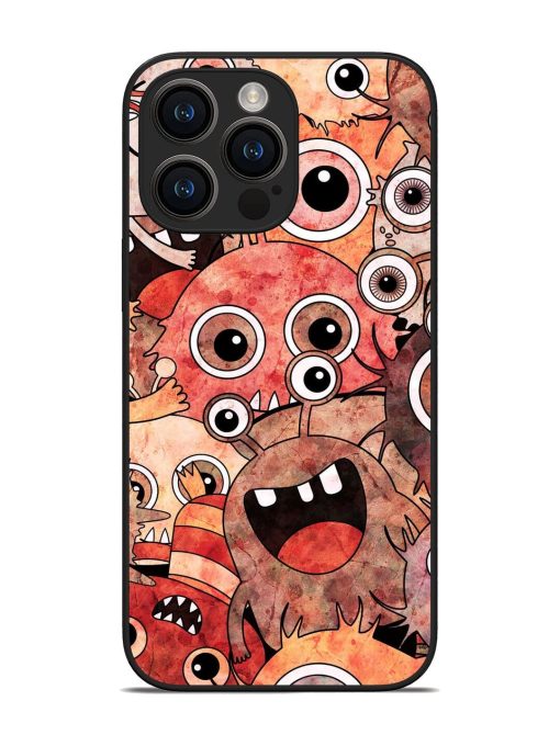 Monster Mash Glossy Soft Edge Case for Apple Iphone 14 Pro Max Chachhi