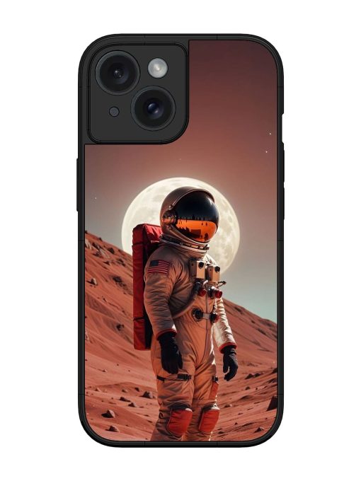 The Red Planet Glossy Soft Edge Case for Apple Iphone 15