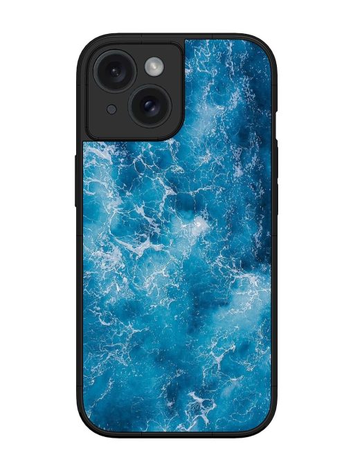 Oceanic Abyss Glossy Soft Edge Case for Apple Iphone 15 Chachhi