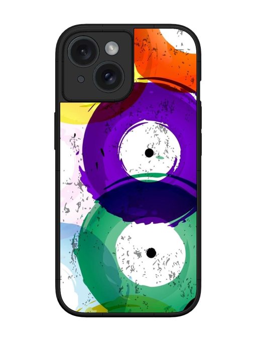 Vinyl Vibrations Glossy Soft Edge Case for Apple Iphone 15 Chachhi