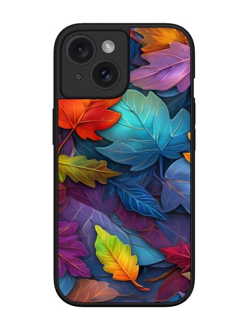 Autumn'S Embrace Glossy Soft Edge Case for Apple Iphone 15 Chachhi