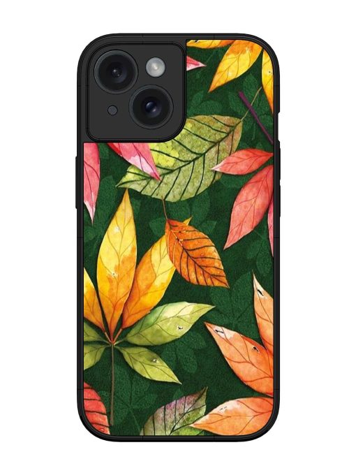 Autumn'S Embrace Glossy Soft Edge Case for Apple Iphone 15 Chachhi