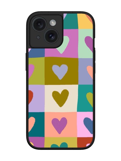 Box Of Hearts Glossy Soft Edge Case for Apple Iphone 15