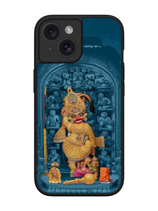 Divine Grace Of Shri Kashtabhanjandev Glossy Soft Edge Case for Apple Iphone 15 Chachhi