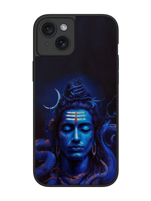 Mystic Mahadev Glossy Soft Edge Case for Apple Iphone 15 Plus Chachhi