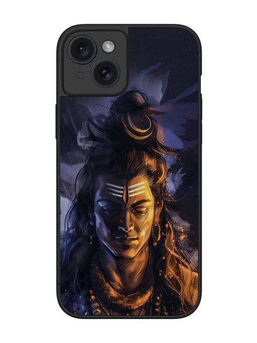 Lord Shiva Glossy Soft Edge Case for Apple Iphone 15 Plus Chachhi