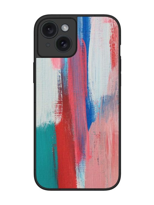 Colorful Chaos Glossy Soft Edge Case for Apple Iphone 15 Plus Chachhi