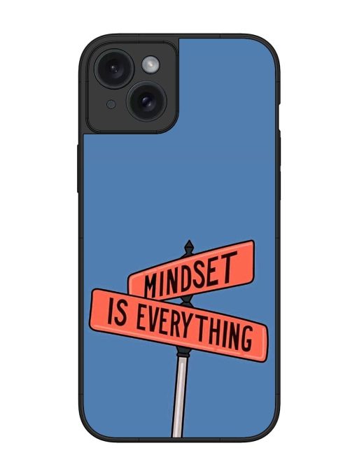 Mindset Matters Glossy Soft Edge Case for Apple Iphone 15 Plus