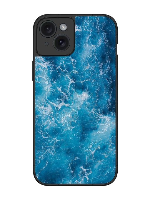 Oceanic Abyss Glossy Soft Edge Case for Apple Iphone 15 Plus Chachhi