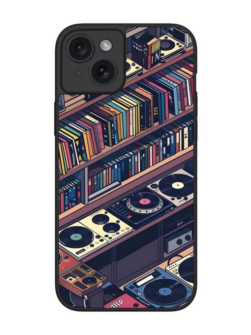 Music Lover'S Haven Glossy Soft Edge Case for Apple Iphone 15 Plus Chachhi