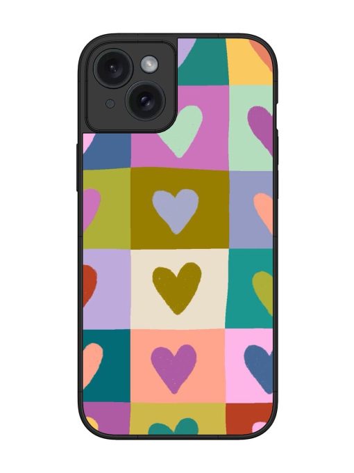 Box Of Hearts Glossy Soft Edge Case for Apple Iphone 15 Plus Chachhi