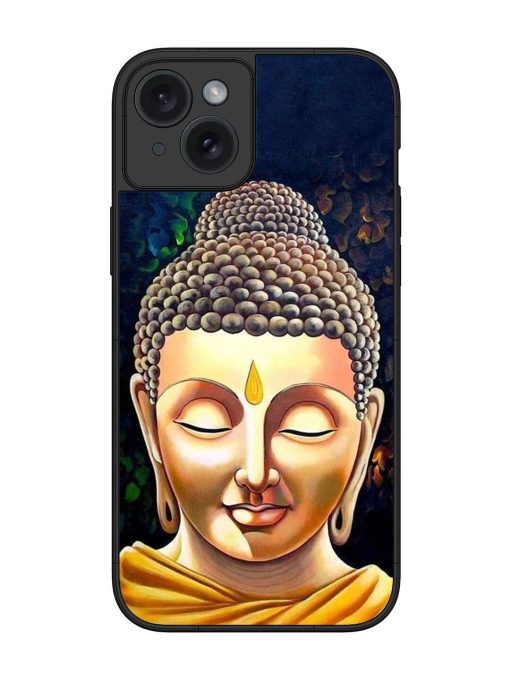 Buddha Face Glossy Soft Edge Case for Apple Iphone 15 Plus Chachhi