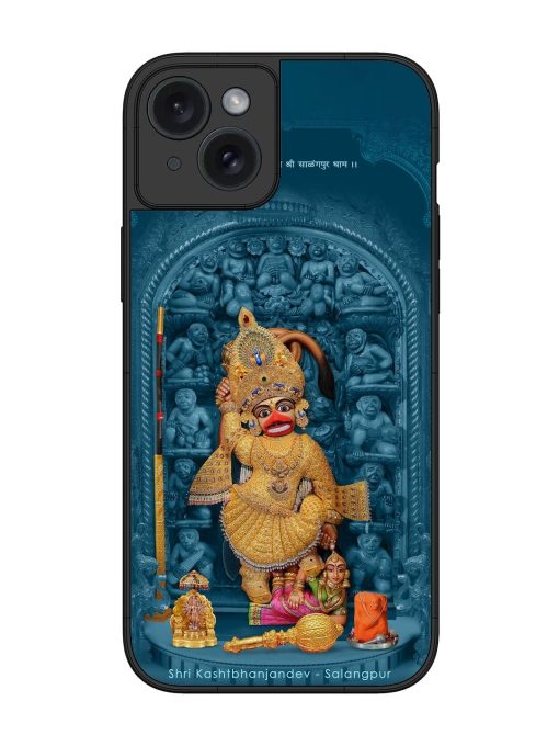 Divine Grace Of Shri Kashtabhanjandev Glossy Soft Edge Case for Apple Iphone 15 Plus Chachhi