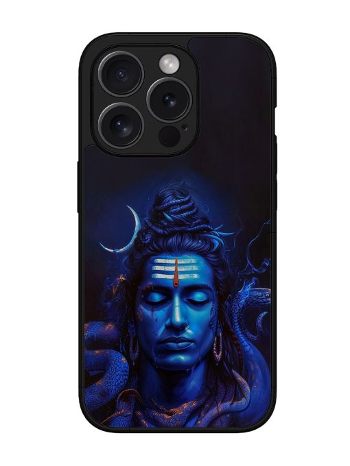 Mystic Mahadev Glossy Soft Edge Case for Apple Iphone 15 Pro Chachhi