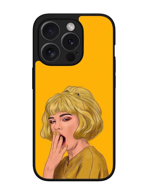 The Yaw Glossy Soft Edge Case for Apple Iphone 15 Pro