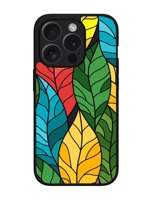 Foliage Fiesta Glossy Soft Edge Case for Apple Iphone 15 Pro Chachhi