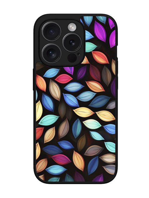 Colorful Kaleidoscope Glossy Soft Edge Case for Apple Iphone 15 Pro Chachhi