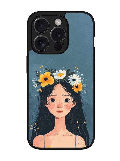 Gurl Art Glossy Soft Edge Case for Apple Iphone 15 Pro Chachhi