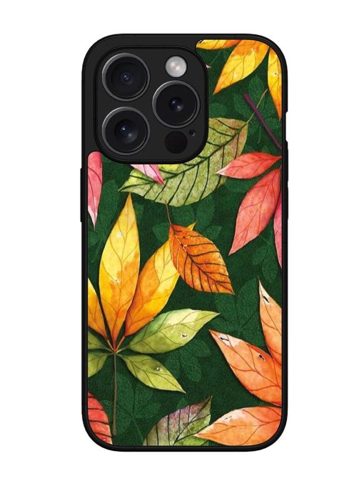 Autumn'S Embrace Glossy Soft Edge Case for Apple Iphone 15 Pro Chachhi