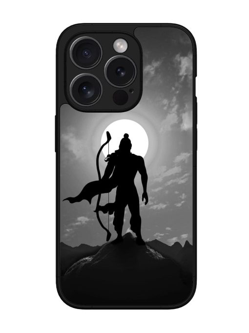 The Undefeated Warrior Glossy Soft Edge Case for Apple Iphone 15 Pro