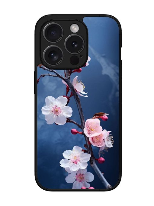 Delicate Blossoms Glossy Soft Edge Case for Apple Iphone 15 Pro Max