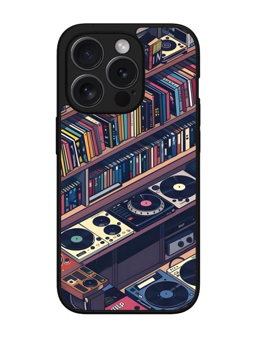 Music Lover'S Haven Glossy Soft Edge Case for Apple Iphone 15 Pro Max Chachhi