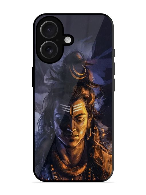 Lord Shiva Glossy Soft Edge Case for Apple Iphone 16 Chachhi