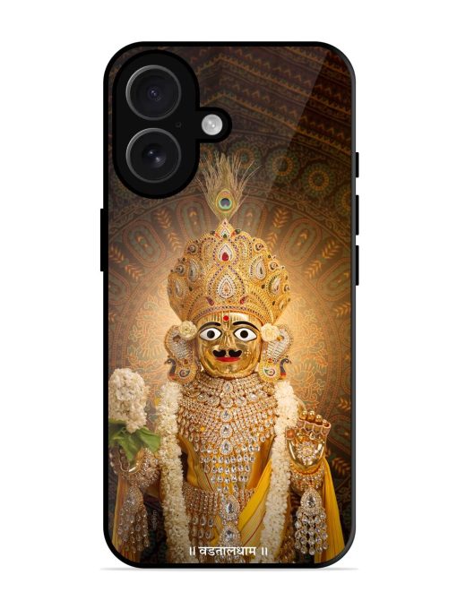 Hare Krishna Maharaj Glossy Soft Edge Case for Apple Iphone 16 Chachhi