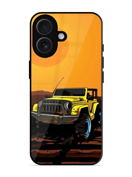 Sunset Cruise Glossy Soft Edge Case for Apple Iphone 16 Chachhi