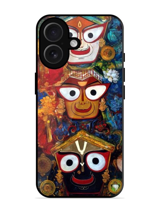 Lord Jagannath Glossy Soft Edge Case for Apple Iphone 16 Chachhi