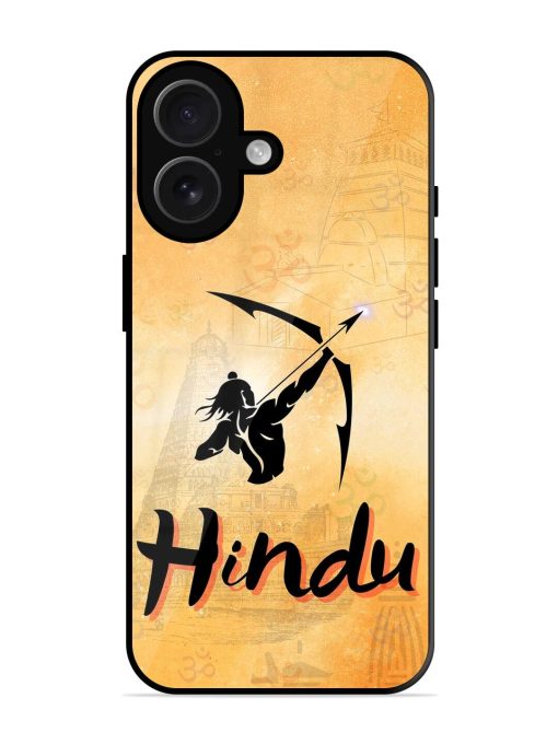 Hindu Glossy Soft Edge Case for Apple Iphone 16 Chachhi