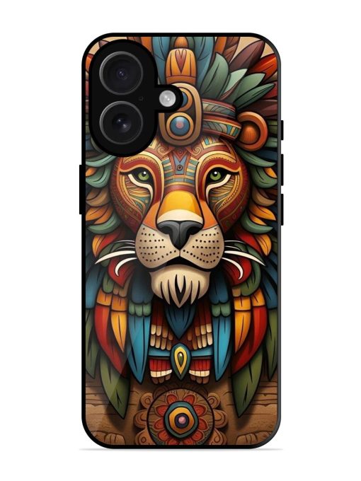 Aztec Majesty Glossy Soft Edge Case for Apple Iphone 16