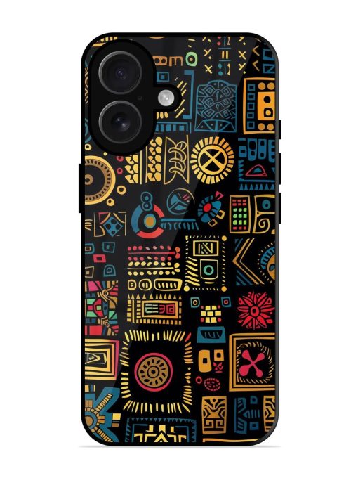 Tribal Tapestry Glossy Soft Edge Case for Apple Iphone 16 Chachhi