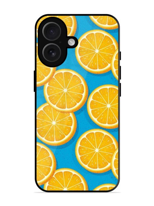 Citrus Symphony Glossy Soft Edge Case for Apple Iphone 16 Chachhi