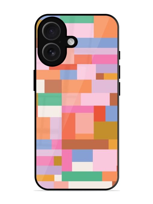 Colorful Chaos Glossy Soft Edge Case for Apple Iphone 16 Chachhi