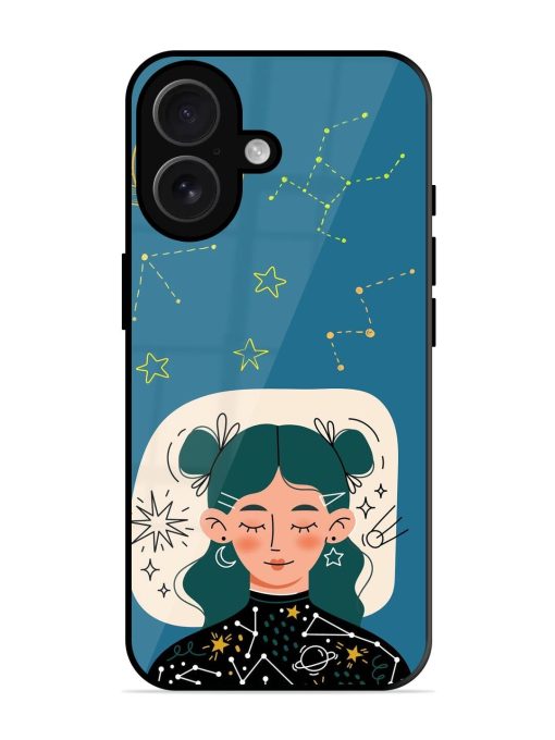 Cosmic Daydreamer Glossy Soft Edge Case for Apple Iphone 16 Chachhi