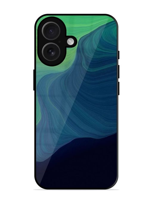 Oceanic Dreams Glossy Soft Edge Case for Apple Iphone 16 Chachhi