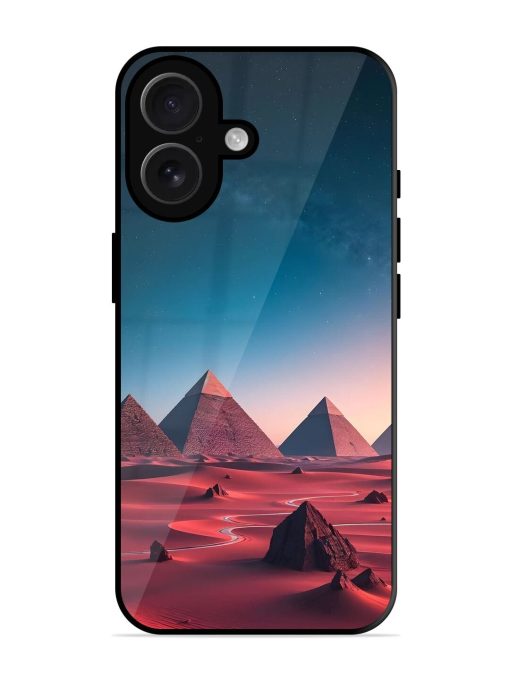 Ancient Wonders Sky Glossy Soft Edge Case for Apple Iphone 16 Chachhi