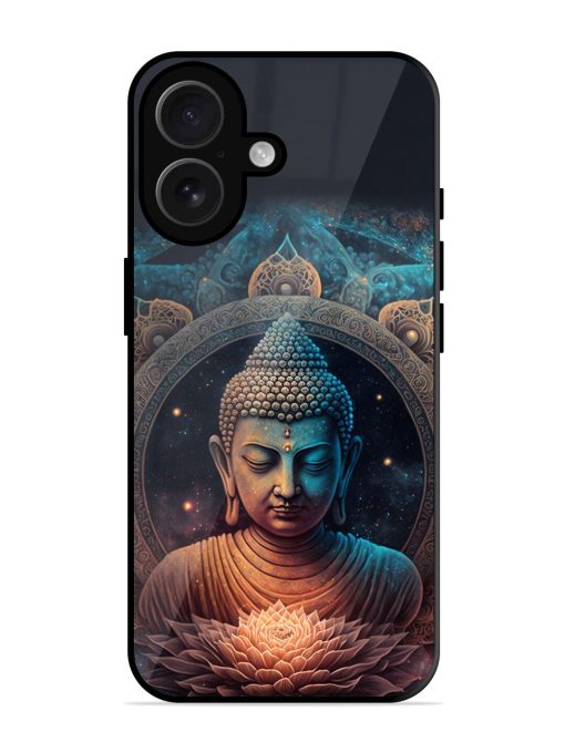 The Buddha Art Glossy Soft Edge Case for Apple Iphone 16 Plus Chachhi