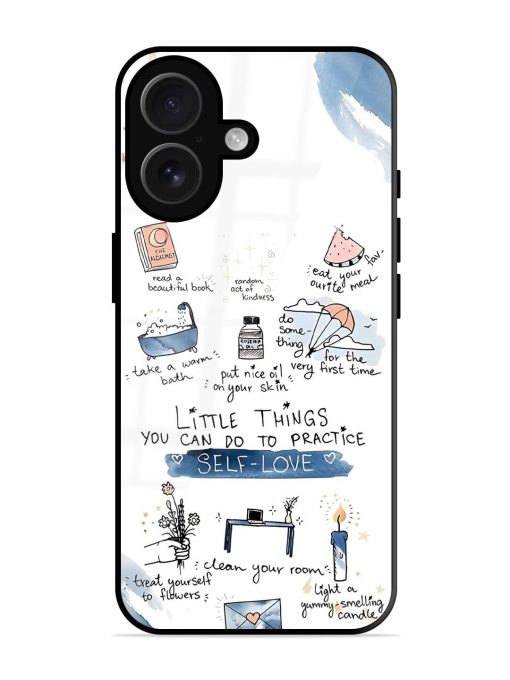 Love Sparkles Glossy Soft Edge Case for Apple Iphone 16 Plus