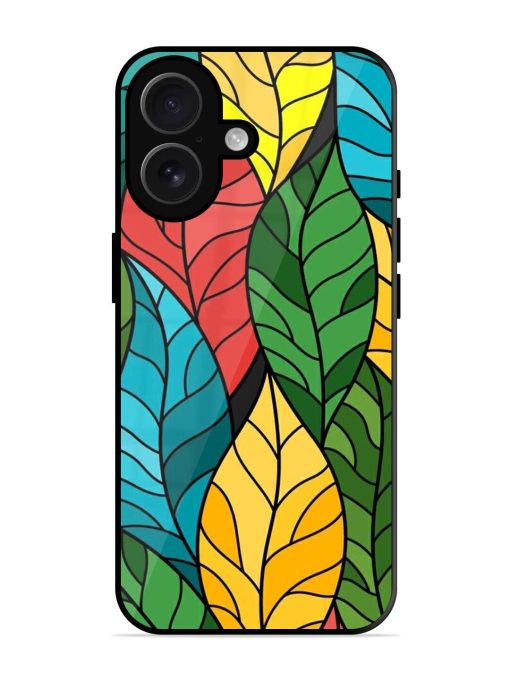 Foliage Fiesta Glossy Soft Edge Case for Apple Iphone 16 Plus Chachhi