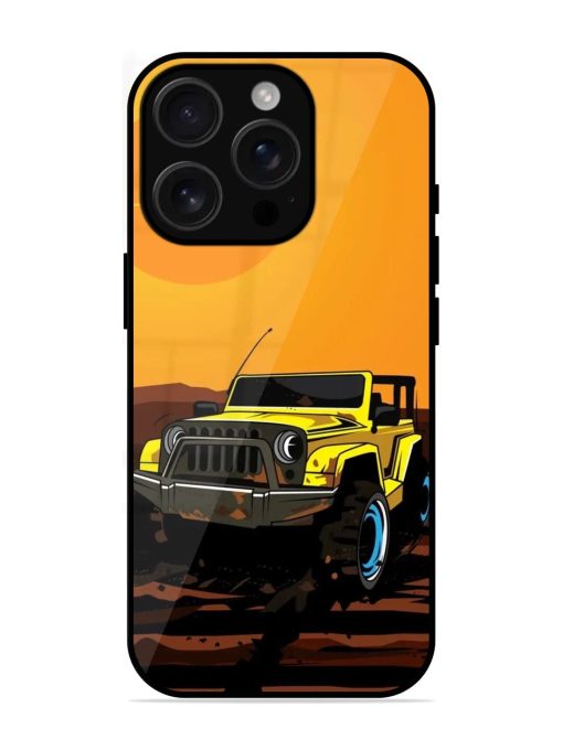 Sunset Cruise Glossy Soft Edge Case for Apple Iphone 16 Pro Chachhi